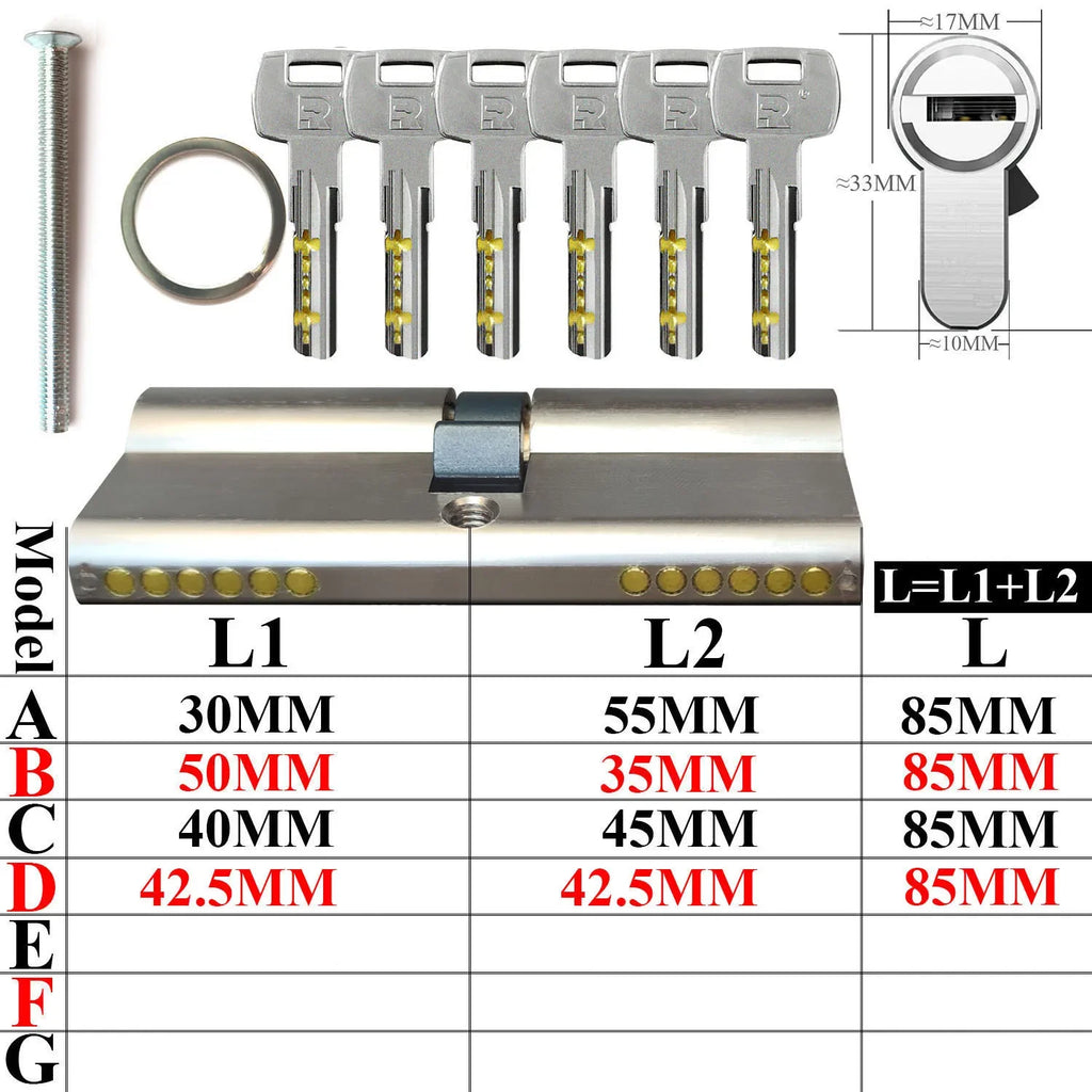 European standard high quality Cylinders， Lock cylinder ，Door cylinder ， Entry door lock Cylinders for locks ， Cylinder door