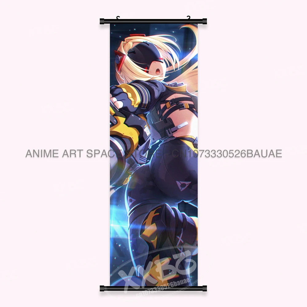 Game Home Decoration Scrolls Pictures Anime Wall Art Canvas Hanging Painting Bedside Background Posters For Zenless Zone Zero