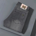 Men's Jeans Affordable Fashionable Elastic Slim Fit Light Straight-leg High-end Denim Long Pants Men's Trousers Denim Long Pants
