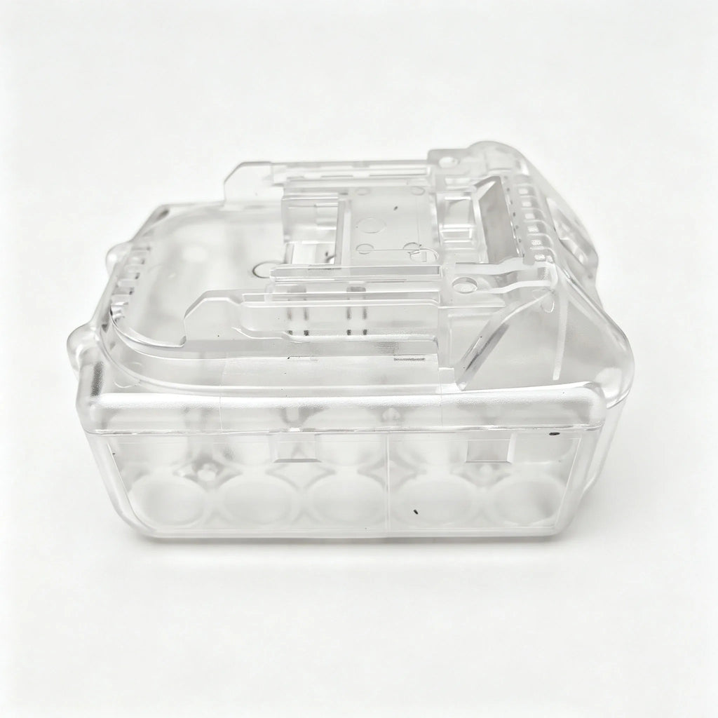 Transparent Lithium Battery Case Housing Kit DIY For Makita 18V Li-ion Batteries BL1830 Box Shell 10 Cell 18650 Connecting Tab