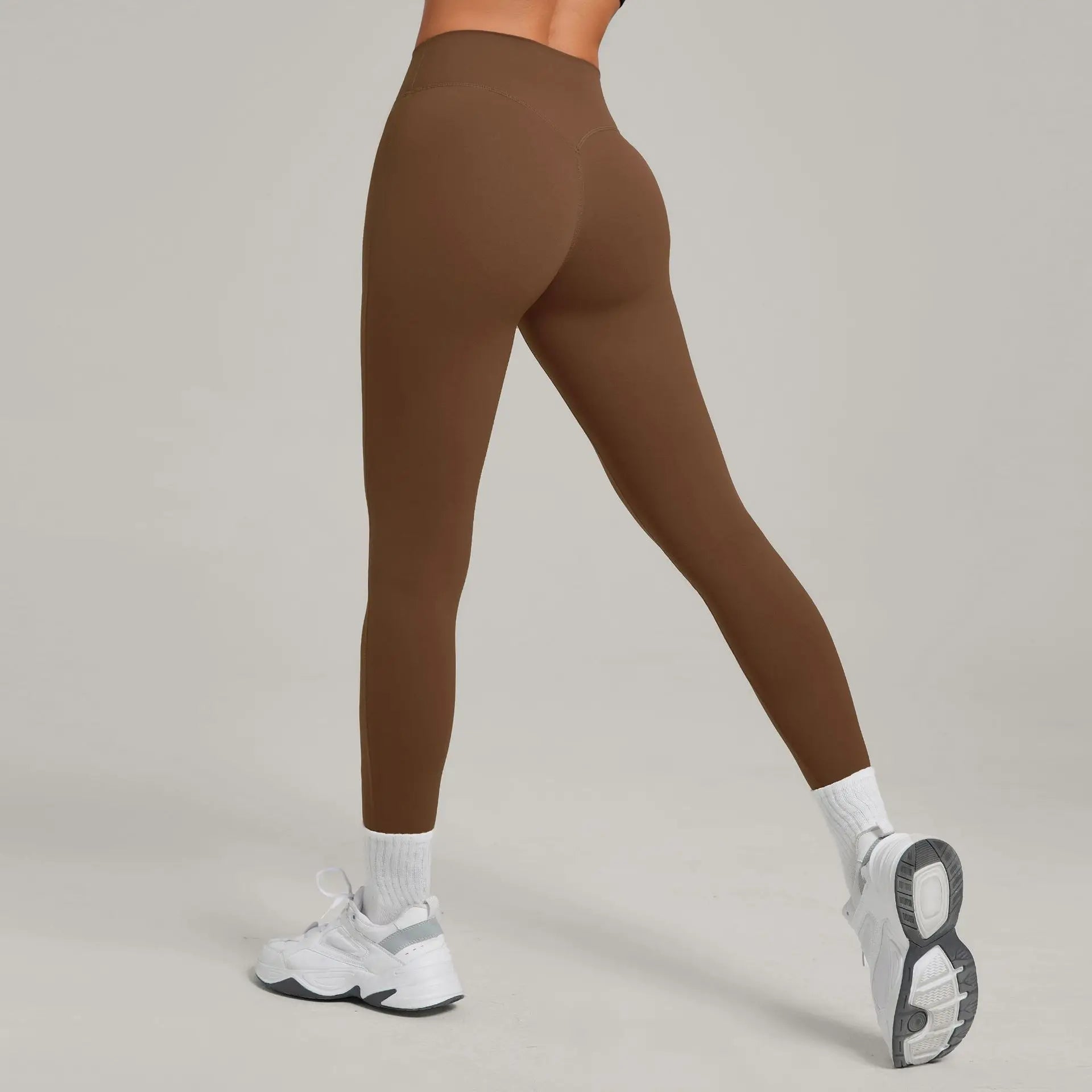 Women's Gym Workout Trousers Hip-lifting Quick-dry Yoga Pants Slimming Tight-fitting Fitness Outdoor Running Sports Long Pants