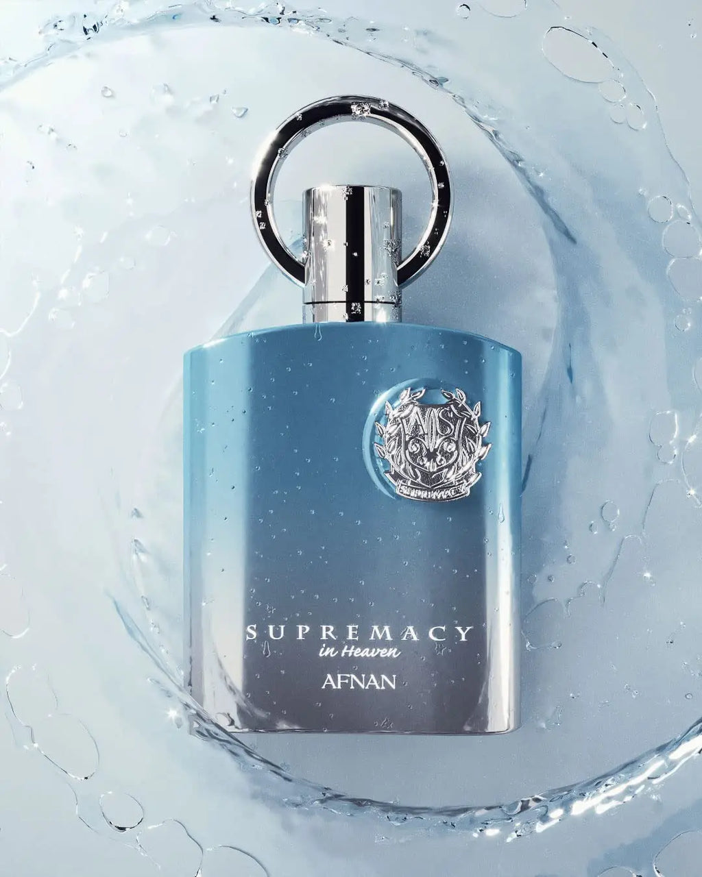 Afnan Supremacy In Heaven Perfume｜Fresh Aquatic Fragrance. Sweet‑sour Fruit Blended With Soft Jasmine And Subtle Sea‑salt Hint. Relaxing Clean Vibe For Outing, Build Bright And Youthful Temperament.