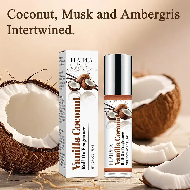 Christmas Musk Chocolate Perfume Natural Lasting Coconut Scent Rich Popular Roll-on Perfume Gift Women Perfect For The Holidays