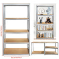 Heavy Duty 5 Tier Galvanised Adjustable Shelf Racking Unit Storage Rack 875KG Capacity Metal Shelves Workshop, Shed, Office,Home