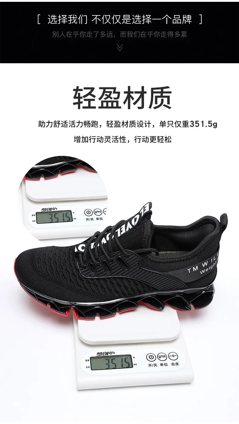 Men's Breathable Casual Sneakers Luxury Fashion Running Trainer Unisex Comfortable Wear Tenis Race Shoes
