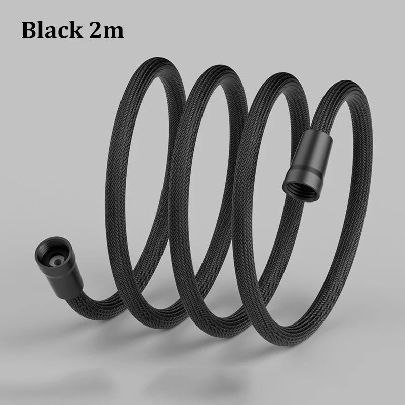 Nylon Rope Braided Shower Pipe 4 Points Universal Water Pipe Hot And Cold Shower Head Explosion-proof Connecting Pipe