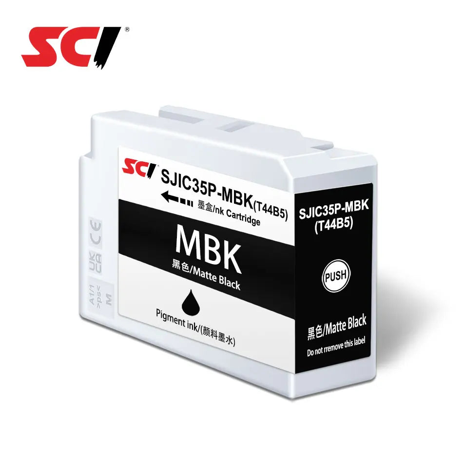 Factory SJIC35P US America T44B1 Glossy T44B5  MBK SJIC-35P for Ep-son ColorWorks CW-C6000A C6000P C6500A C6500P Label Printer