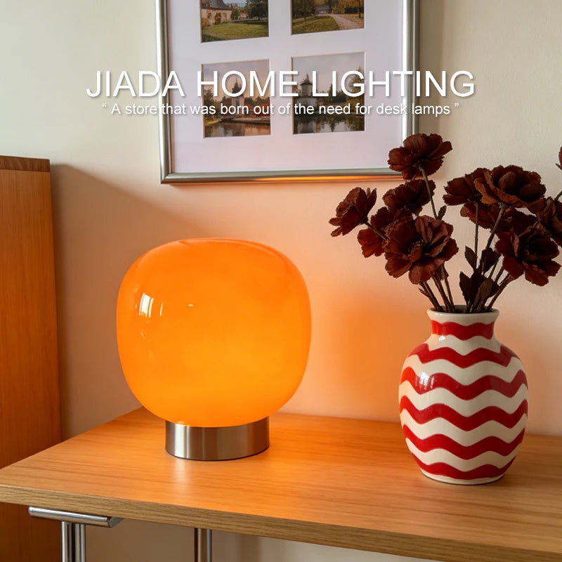 Mochi Glow Soft Light Table Lamp LED Modern Minimalist Compact Bedroom Bedside Home Illumination Decor Ambient Night Light