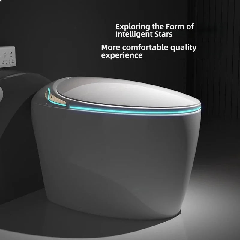Modern Electric Bidet Smart Toilet With Remote Control Heated Seat Dual-Flush Floor Mounted Luxury Sanitary WC
