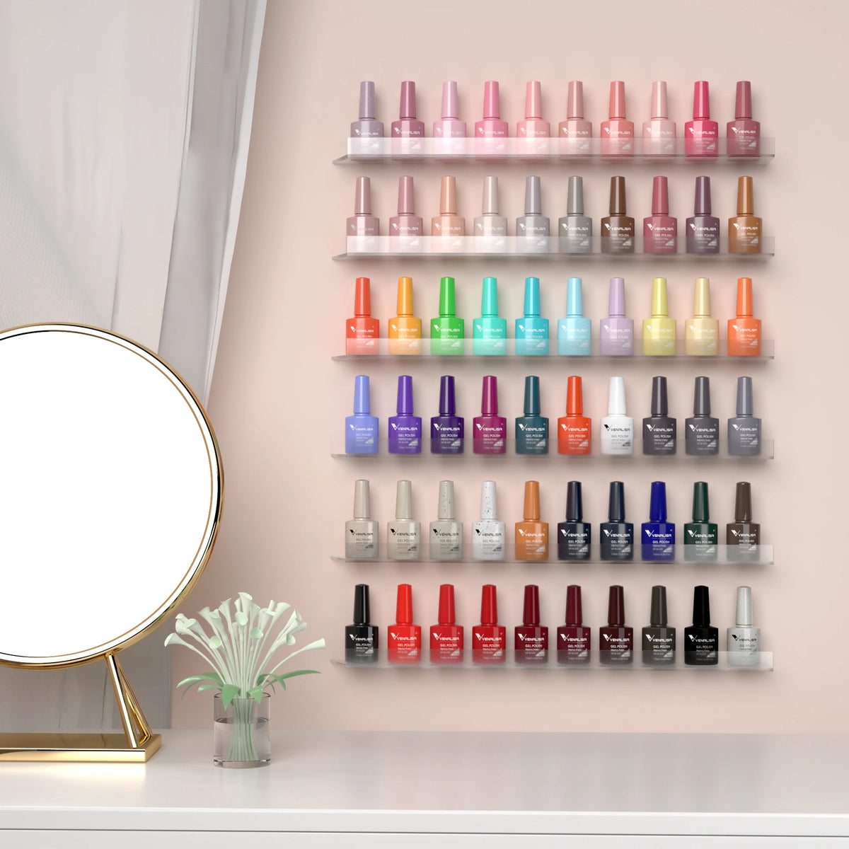 Venalisa Nail Gel Polish Fall Nail TPO FREE Long Wear Semi Permanent Soak Off UV LED Gel Nail Polish Gel Lacquer