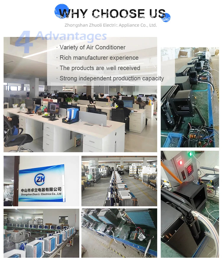 2024 DC Self-contained 12V 24V 48V 110V 220V 230V Cooling System Cooled Chiller Marine air Conditioner for Boat 9000BTU-24000BTU
