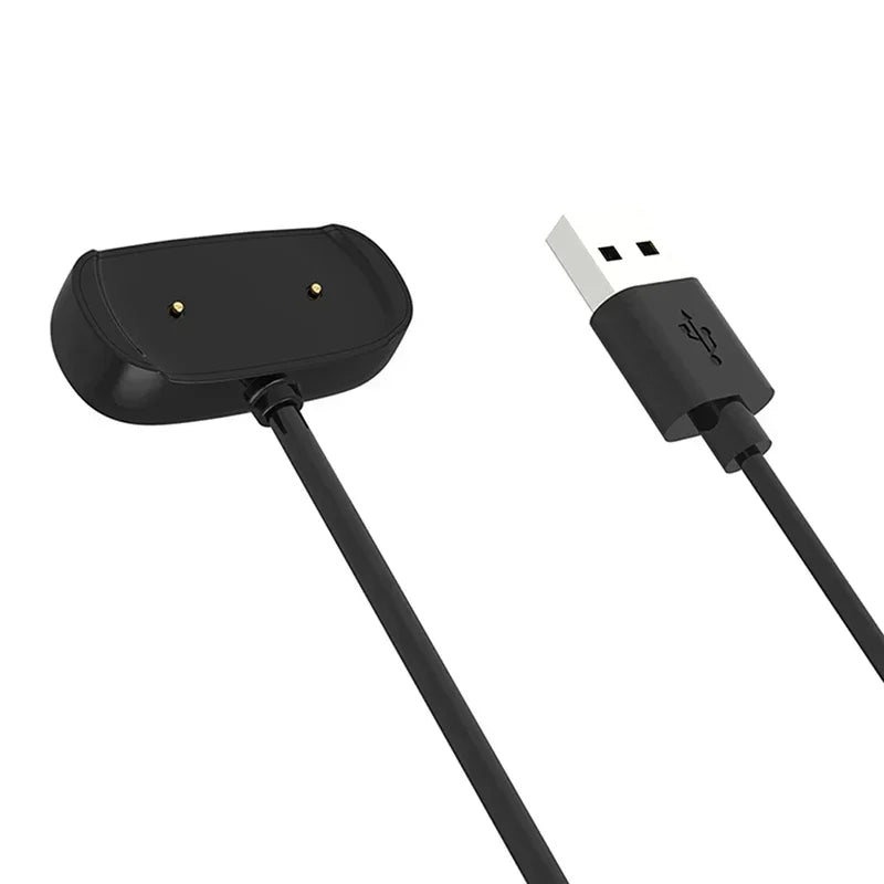 Charger Adapter For Huami Amazfit T-Rex Pro Bip 5 3 U/GTR2/GTR 2e/GTS2/Pop Pro/Zepp E Smart Watch USB Charging Cable Cord