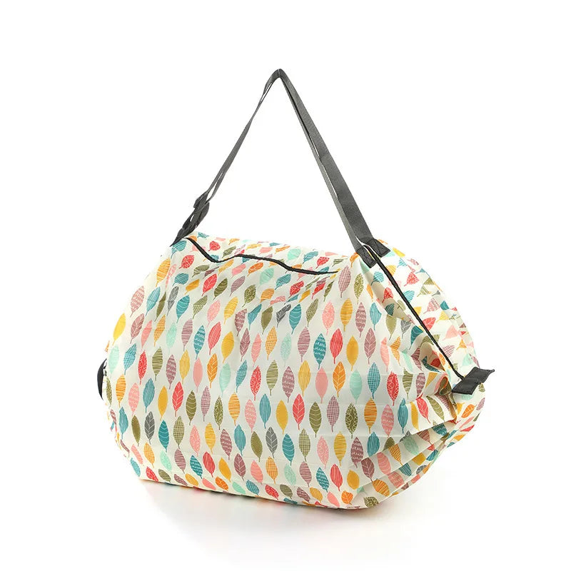 Portable Shopping Bag Large Capacity Foldable Storage Shoulder Bag Travel Handbags With Handle Outdoor EDC Camp Beach Bag