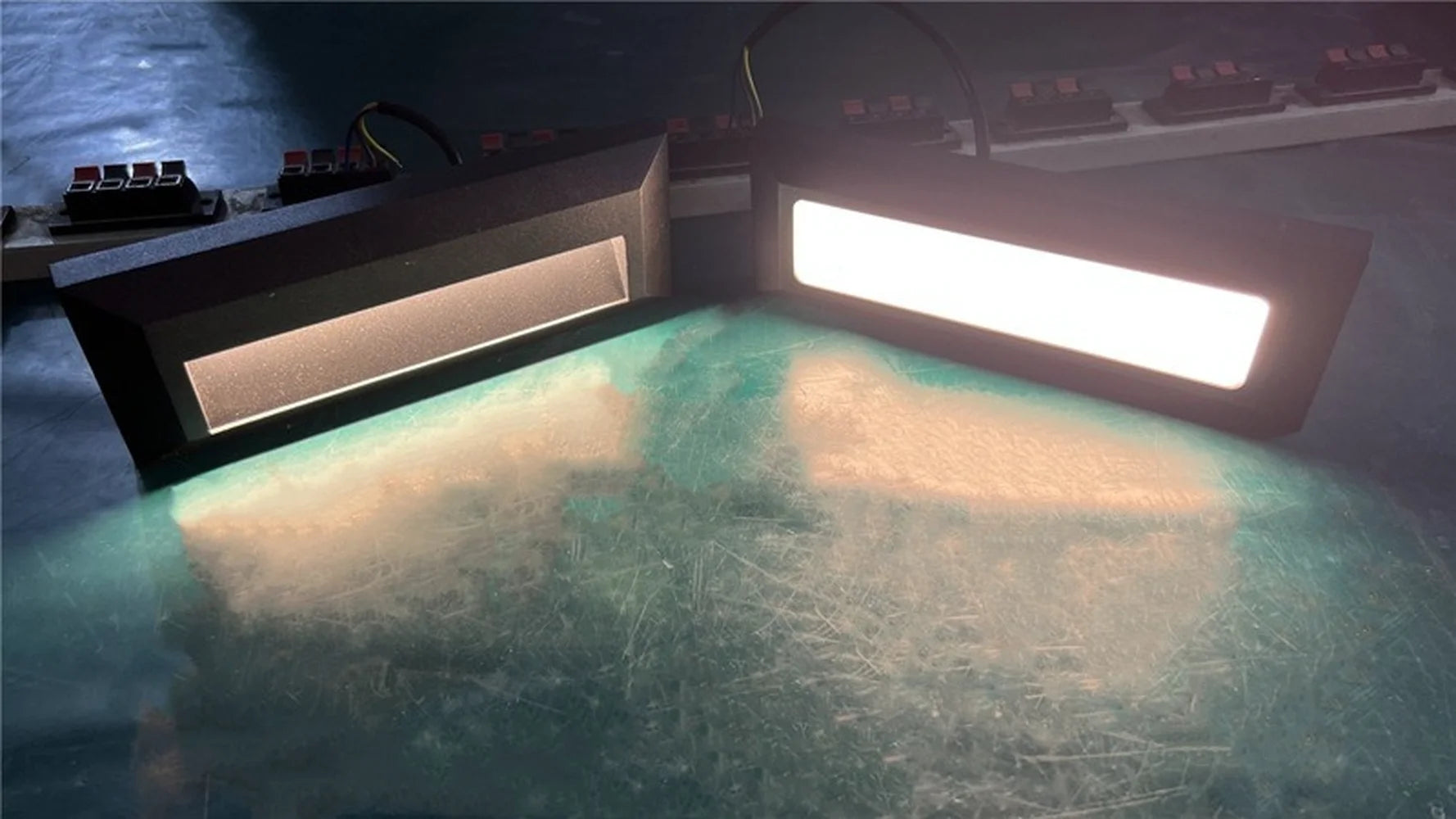 6W LED Outdoor Indoor External Wall Sconces Light Waterproof Fixture Decks Step Stair Pathway Yard Surface Mount Footlight Lamp