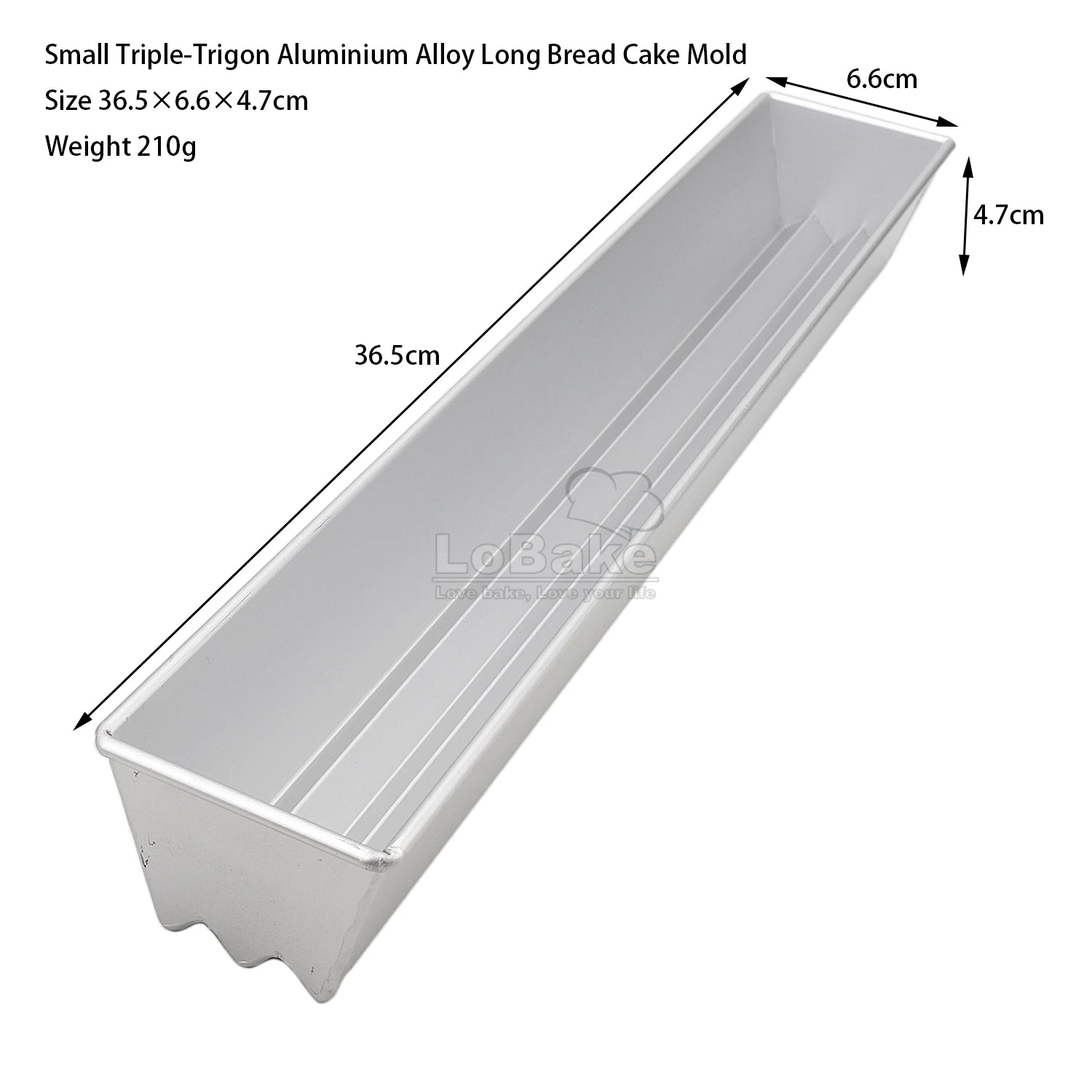 Long Style Bread Mousse Cake Mold Round Trigon Ladder Wavy Flower Shape Aluminium Dessert Steaming Moulding DIY Kitchen Gadgets