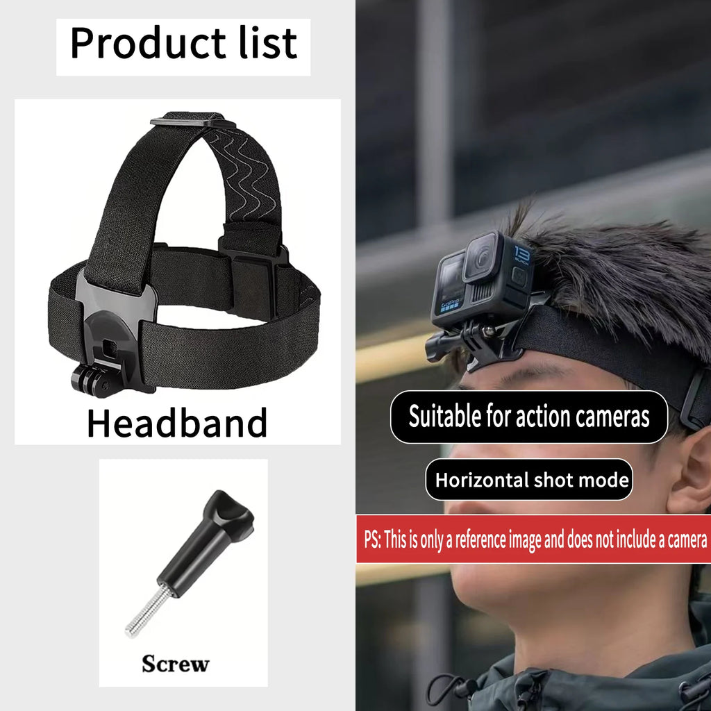 Adjustable Chest Mount for Action Cameras And Mobile Phones - Durable Auxiliary Shooting Tool for Sports And Outdoor Activities