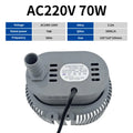 Submersible Pump AC 380V 70W Environmental Protection Air Conditioning Water Pump 45W Cold Air Fan Water Pump 220V