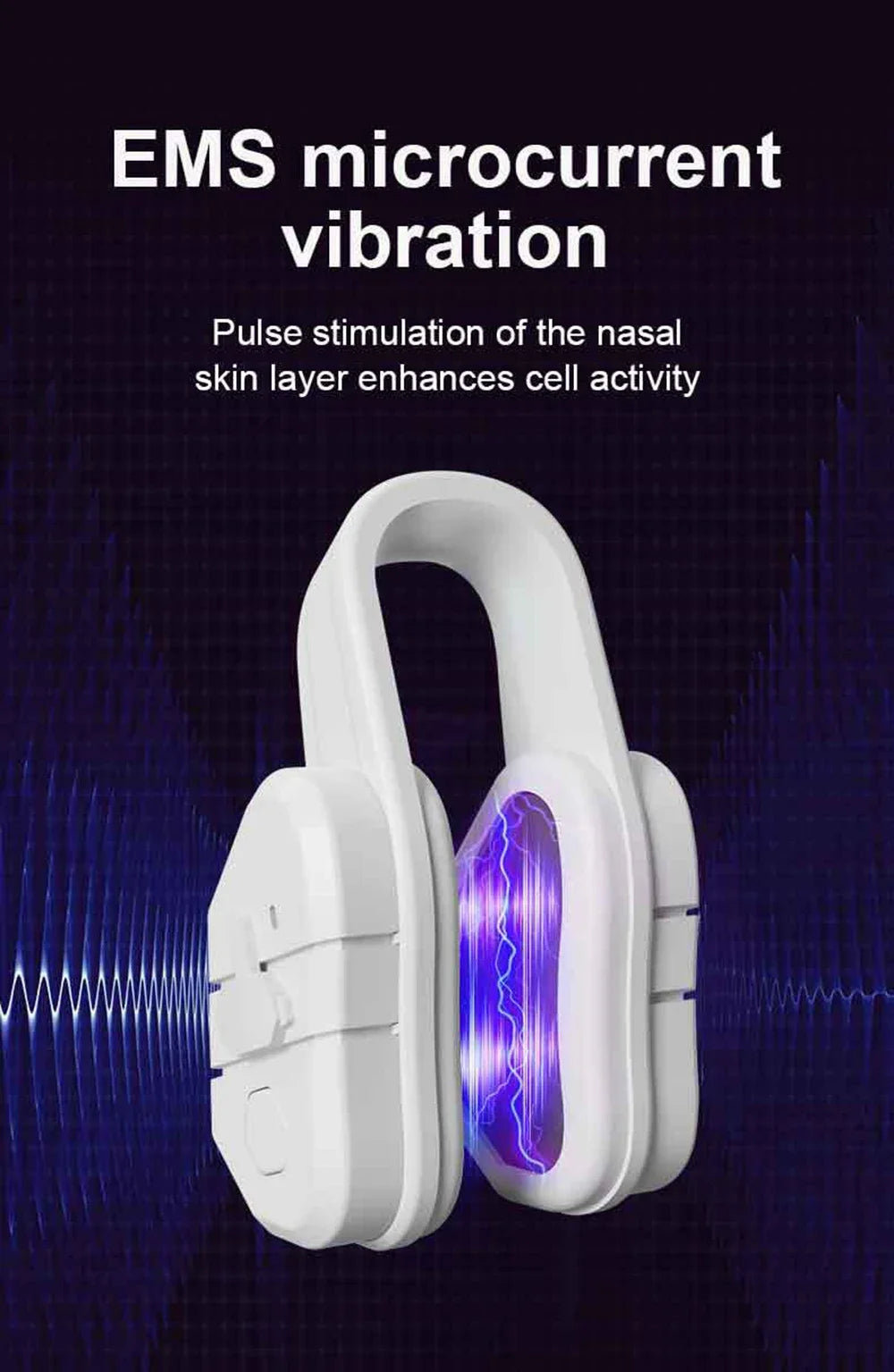 Beautiful Nose Clip EMS Nose Shaper Up Shaping Machine Lifting Nose Corrector Massage Tool Acial Corrector Slimmer Beauty Tool