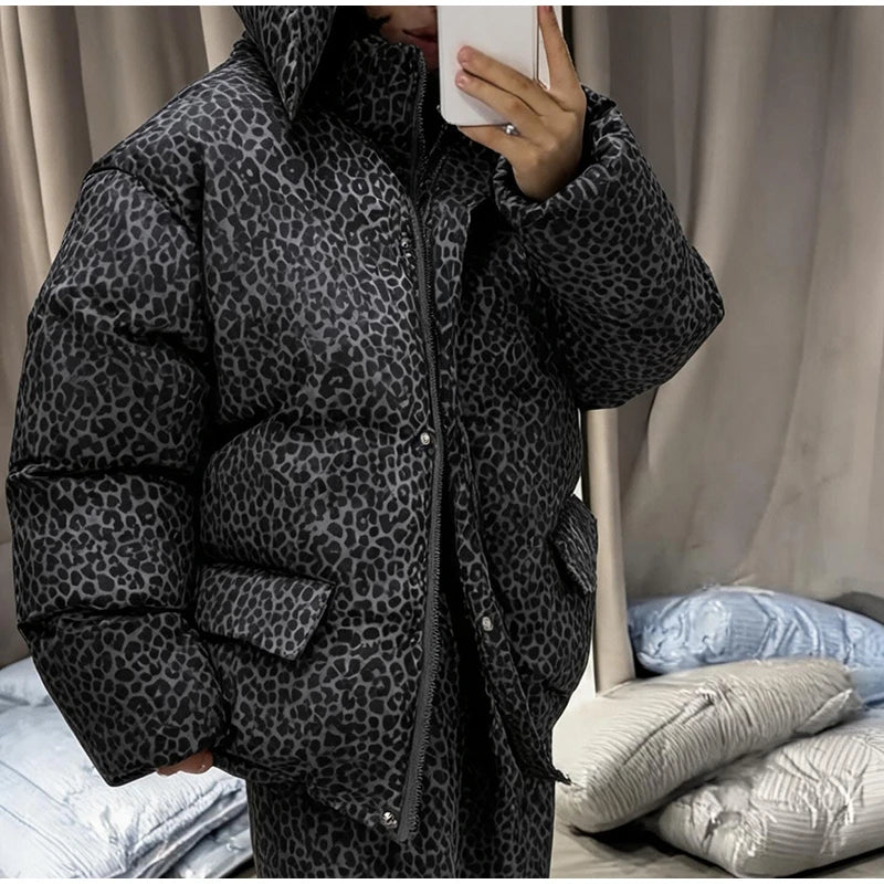 Street Striped Women's Cotton Coat Trouser Suits Hooded Zippers  Autumn Winter Thicken Lady Set 2026 Chic Female Outfits