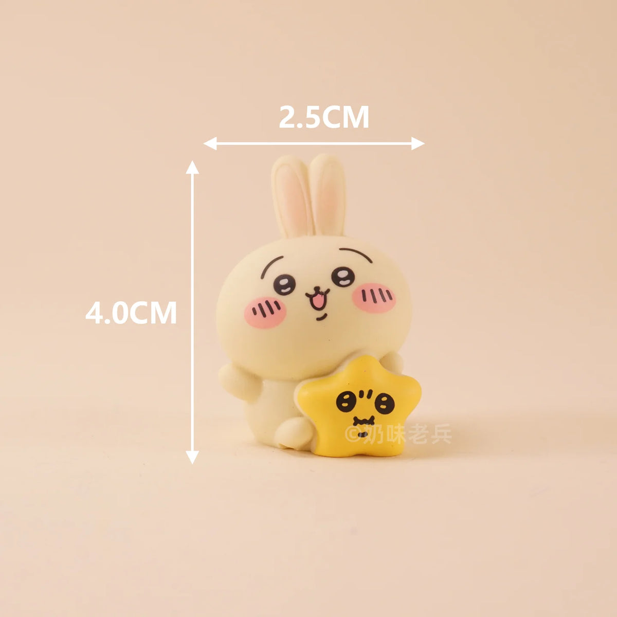 Cute Momonga Hachiware Mini figurine cute cartoon Chiikawa Usagi in-vehicle ornament desktop trinket gifts for girls