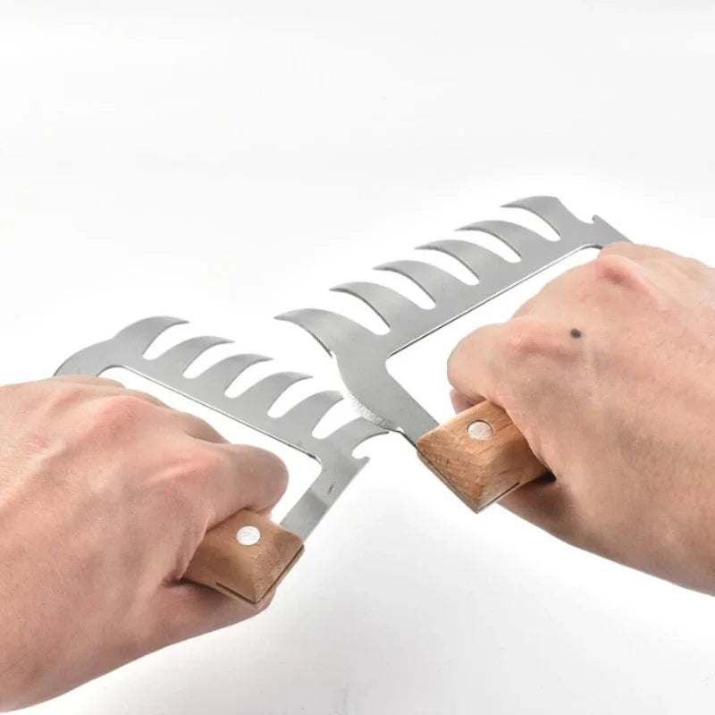 Bear Claws Barbecue Fork Pull Shred Pork Shredde Manual Meat Clamp Roasting Fork Kitchen Tool Bbq Accessories Kitchen Gadgets