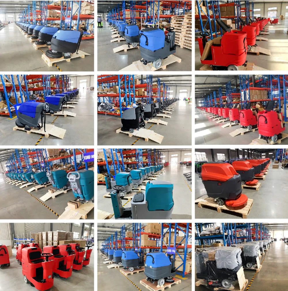 Top Rated T4B Hand Push Floor Scrubber | Industrial Commercial Floor Washing Machine from China Supplier