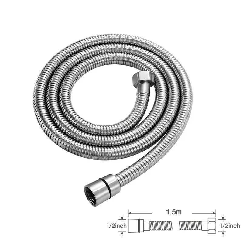 Stainless steel bathroom multi-function handheld toilet spray shower suit toilet spray self-cleaning washing kit