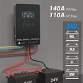 Sumry 4kw Hybrid Inverter Off Grid Pure Sine Wave Solar Inverter 24V 140A 5600W 50Hz/60Hz for 6.25 Inch LCD Display