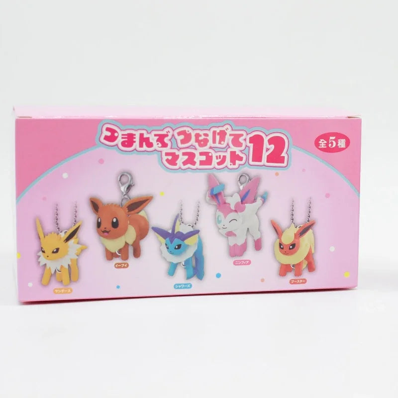Pokemon Blind Box Toys Cute Cartoon Figure Charizard Eevee Doll Model Pendant Toys Collect Ornaments