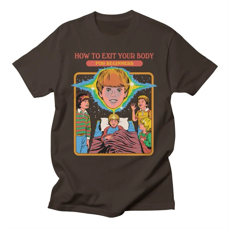 Classic Cartoon Anime, European and American Style Illustration, High Street Casual T-shirt, Men's and Women's Luxury  Top 2026