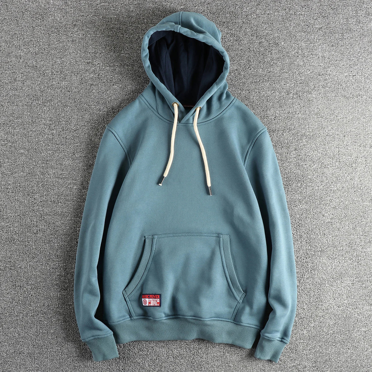 2024 Autumn And Winter New Basic Sweatshirts Men's Soild Color Hoodies High Quality Pullover Fashion Washed Casual Sportwear