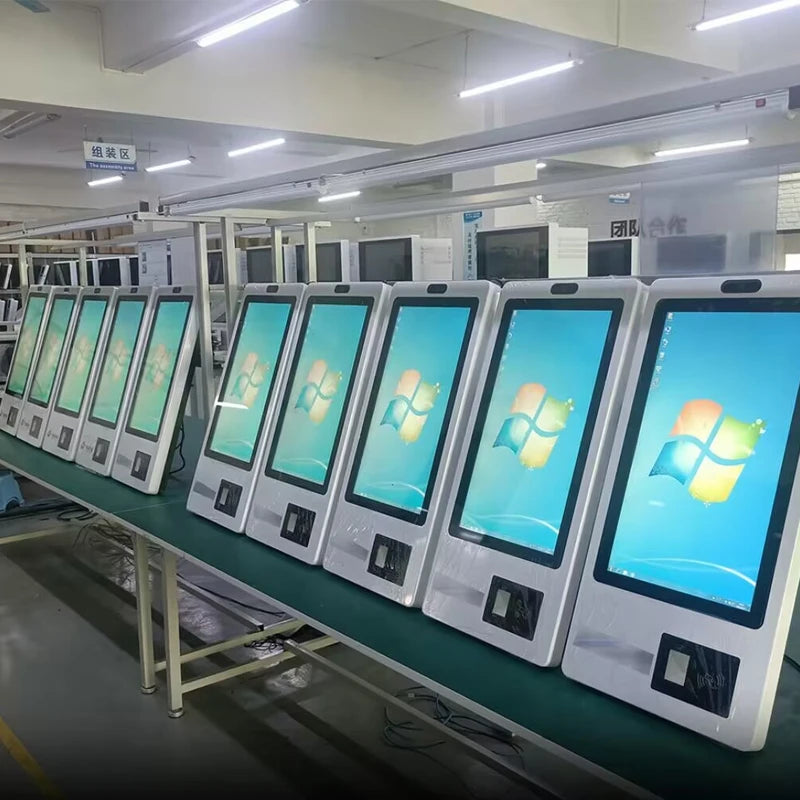 Customized Self-Service Wall-Mounted And Floor-Standing Kiosk For Order Placement Payment Kiosks