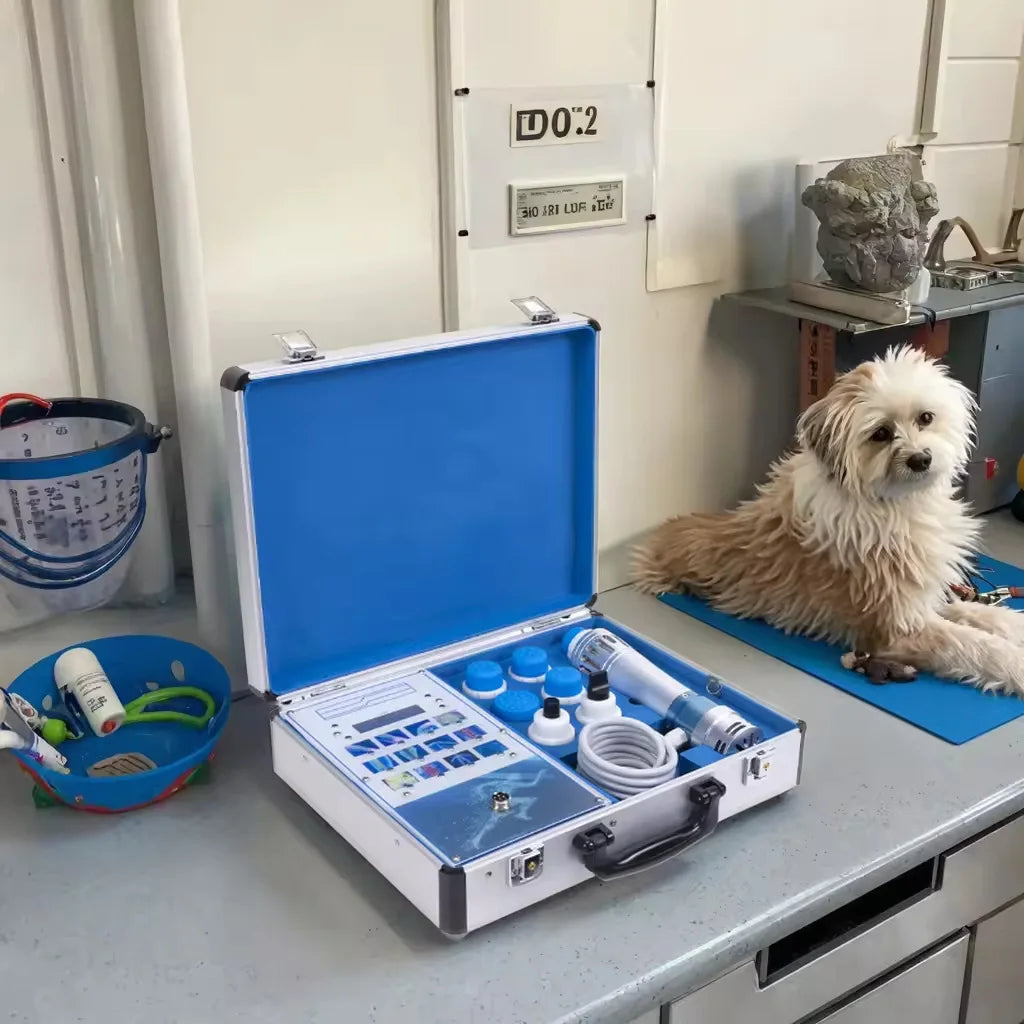 Portable Veterinary SW18 Electric Shockwave Therapy Device for Pain Relief and Massage for Cross Border Ecommerce