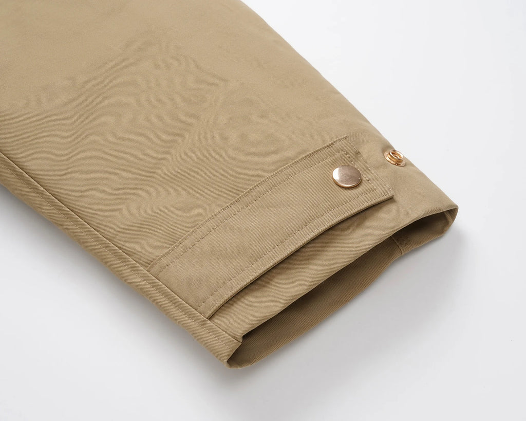 Yao Fashion Barnfit Chore Jacket Casual Streetwear Trend Brand High Quality 1:1 Baggy Retro Autumn Winter Cotton Padding Jacket