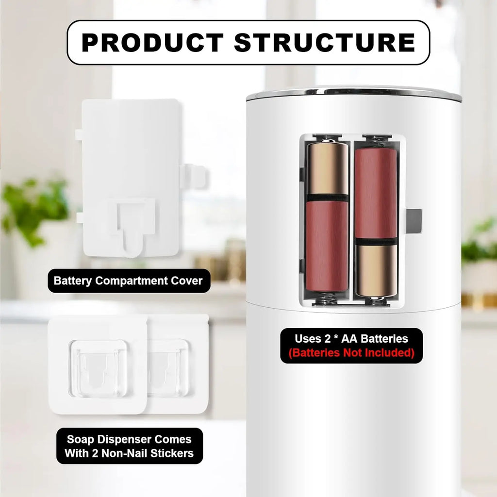 Cross-border bestseller touch foam soap dispenser automatic hand wash machine electric induction hand wash machine wall-mounted