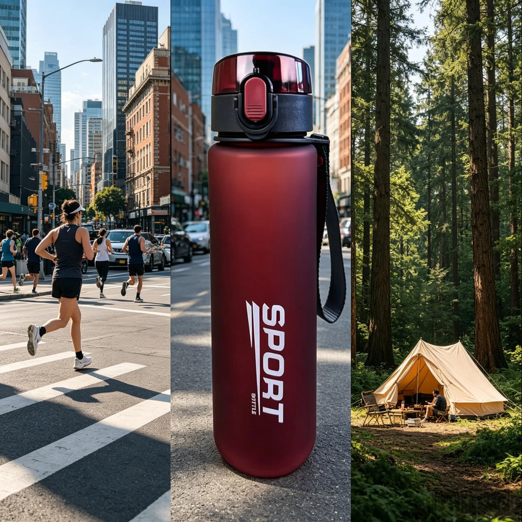 400ML/560ML Brand BPA Free Leak Proof Sports Water Bottle High Quality Tour Hiking Portable My Favorite Drink Bottles Durable