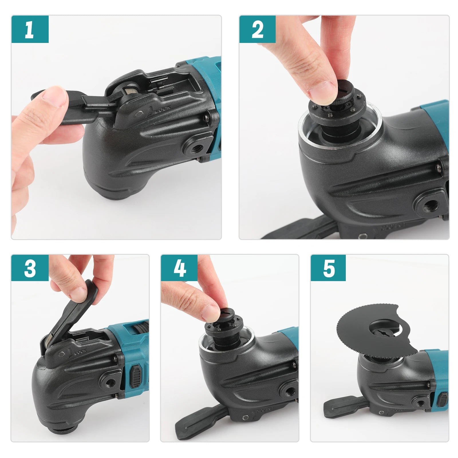 Makita Universal Treasure Cutting And Polishing Shovel Cleaning Tool Vibrating Multi-function Tool Multimaster