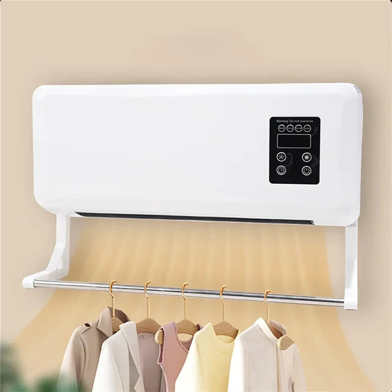 Portable Wall-Mounted Split Air Conditioner Dual-Purpose Heating And Cooling Air Conditioner with Remote Control for Apartment