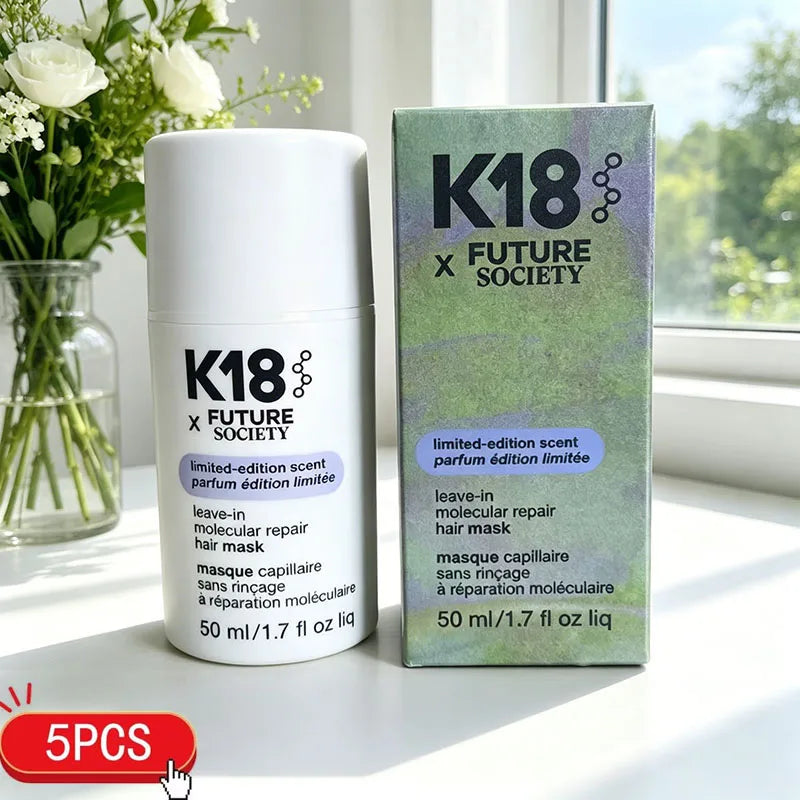 K18 Leave-In Molecular Repair Hair Mask 3PCS 5PCS 10PCS Deep Conditioning Keratin Treatment Soften Hair Smoothing Hair Care