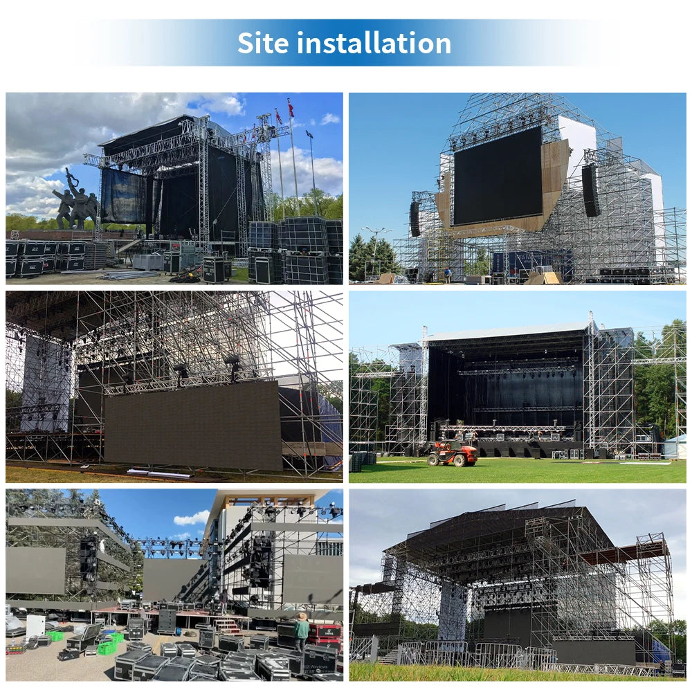 Outdoor Led Screen Display Waterproof P4 Outdoor Led Display Hd P8 Big Outdoor Led Video Wall for Publicity Rental Events