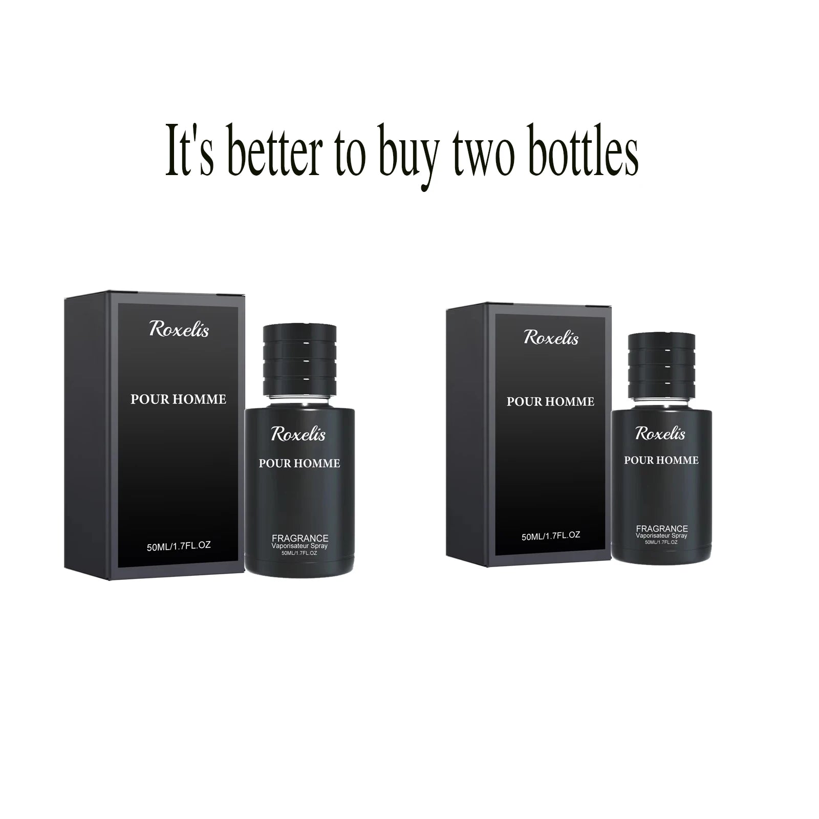 Roxelis 50ml Men Charming Fragrance Gentle Formula Long Lasting Fresh Mint Scent  Elegant Gentleman Fragrance Perfect for Dating