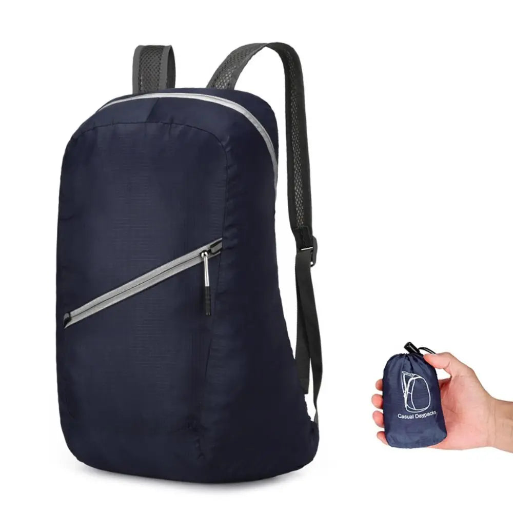 Ultralight Portable Camping Hiking Waterproof Travel Women Mini Travel Backpack Foldable Men Backpack Lightweight Nylon Bag