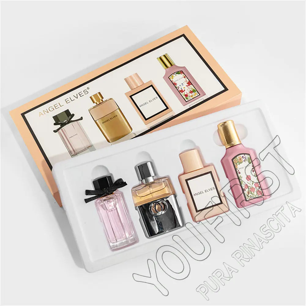 Original High Grade Perfume Women 향수 Floral Scent Spray Feminino Perfumes De Mujer 120ml духи женские стойкие Gift Box 4Pcs Set