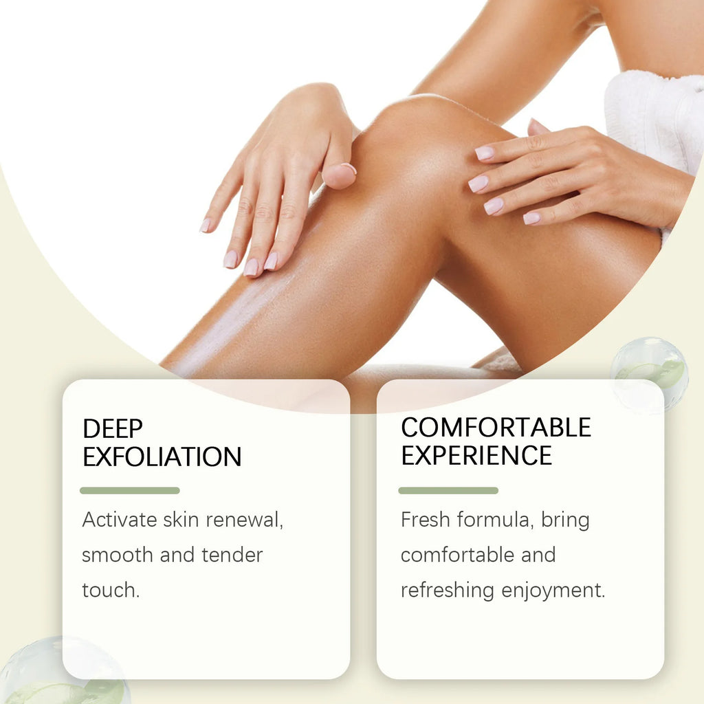 OceAura Tender Skin Scrub Gel Dead Skin Removal Deep Cleansing Smoothing Skin Renewal Refreshing Non Greasy Exfoliating Gel 200g