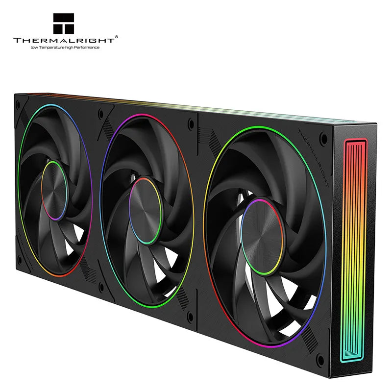 Thermalright TL-UC12/24/36 Performance Level Fan Pressure Fan ARGB Infinity Mirror Smart Speed Display 2400 RPM PWM Temperature