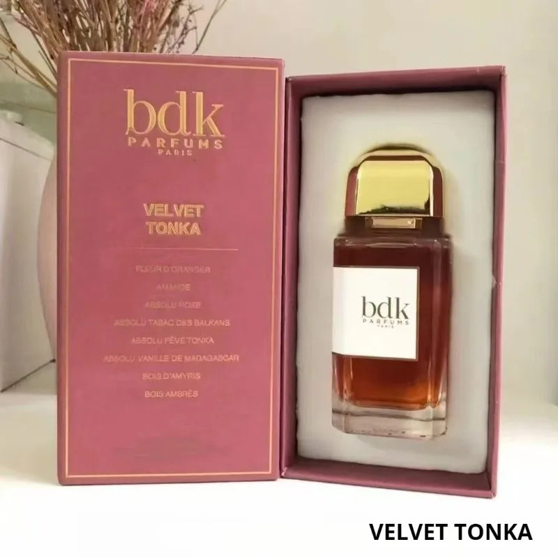 BDK Parfums Lasting Perfume 100ml for Women Men Cherry Pink Pepper Fragrance Black Vanilla Tonka Bean Amber Body Spray Parfum