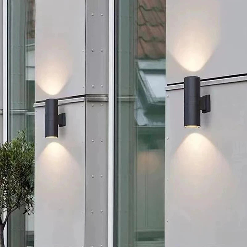 Outdoor LED Wall Lights  Replaceable Light Bulb E27 Waterproof Wall Lamp for Modern Home Interior Stairs Lighting Decoration