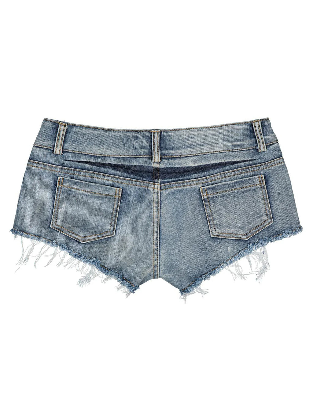 Sexy Low Waist Denim Shorts Women Clothing Summer Fashion Casual Jean Shorts Woman NightClub Party Super Short Jeans Hot Pants
