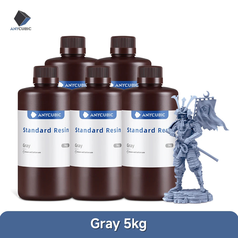 ANYCUBIC Standard Resin 3D Printer High Precision 405nm UV Curing Resin LCD 3D Printing UV Resin Materials For Photon Mono