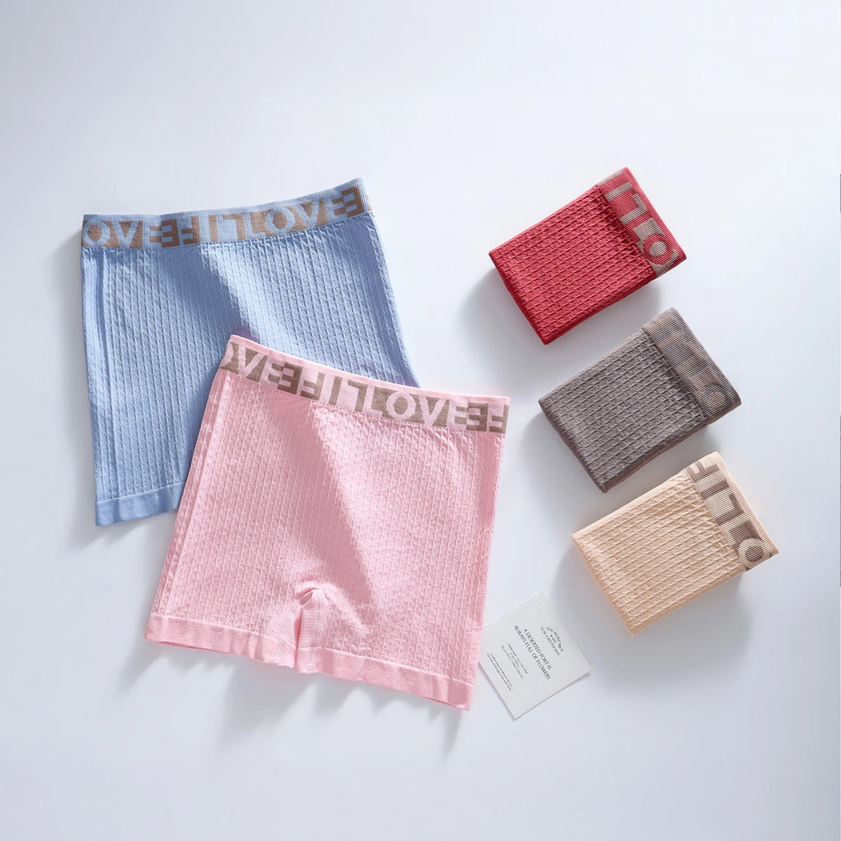 1 Piece Women's Casual Boxer Briefs, Comfortable and Body-Hugging, Multiple Colors and Sizes Available - Women's Underwear